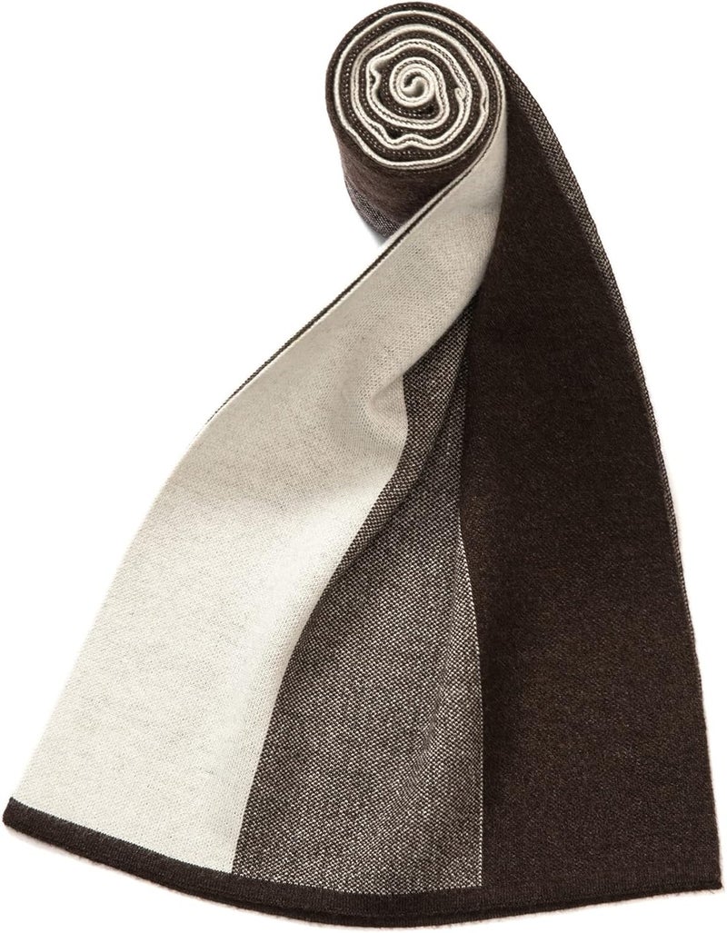 Lallier Men's Merino Wool Scarf, Long Winter Neckwear with Gift Box - Image 2
